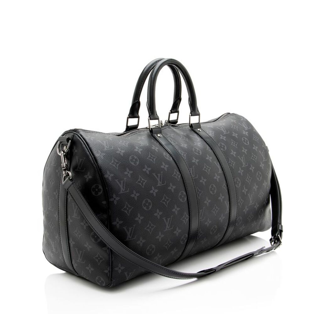 Louis Vuitton Monogram Eclipse Keepall Bandouliere 45 Duffle - Picture 2 of 16